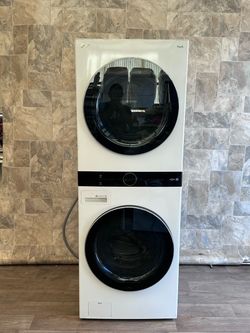 LG thinQ combo gas laundry