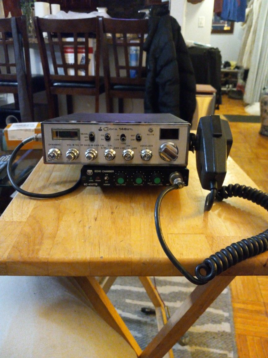 Cobra 148 GTL CB with Echo Chamber