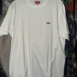 White Supreme Tee Small Box