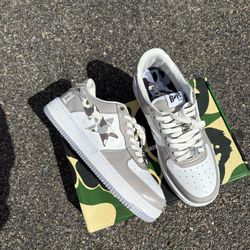 Bapesta Low Grey Camo – Size 12 – With Box 🔥 