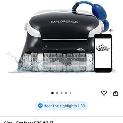 Wi-Fi Robotic Pool Vacuum Cleaner