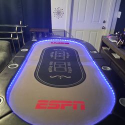 Mesa de poker profesional estilo casino excelente estado!