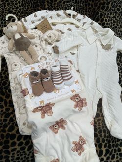 New Baby Boy Teddy Bear Clothing 🧸