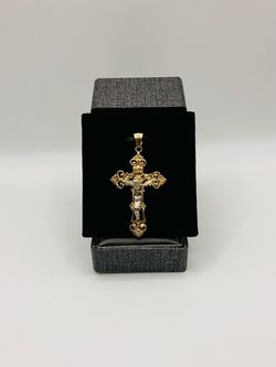 14k CRUCIFIX PENDANT