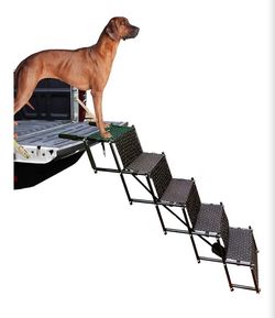 Lightweight Portable Pet Ladder Ramp for Cars