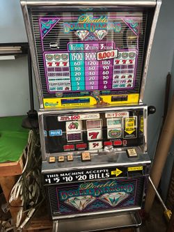 Vintage Golden Diamond Nickel Machine