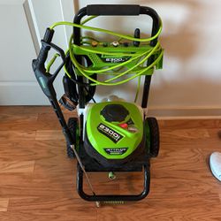 Green works Pro 2300 PSI Power Washer