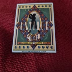 Andy Rooney Golfer Magnet Half Price