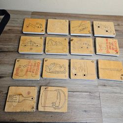 Used Ellison SureCut Die-Cutting Die Blocks - 4-7/8"x5-7/8" - I have About 100+ You Pick the Shape