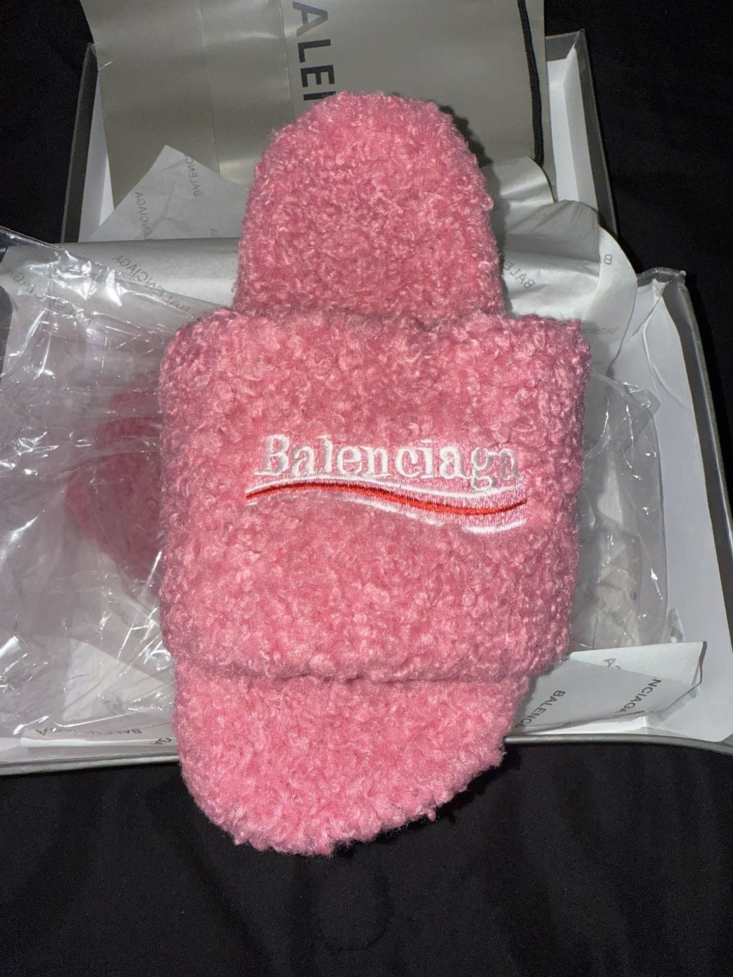 Balenciaga Slides Sz 7 Wmns EU38