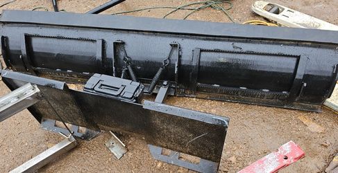 7ft Skidsteer Tractor Plow Dozer Skid Kubota Massy Kioti Bobcat