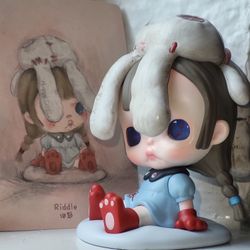 ORIGINAL AUTHENTIC Tiny Tiny The Prologue Pop Mart Riddle