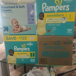 Baby Diapers Size 1
