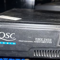 Qsc 2450 Power Amplifier 
