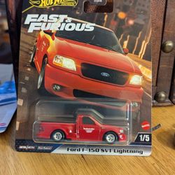 2024 HOT WHEELS FAST & FURIOUS FORD F150 SVT LIGHTNING PREMIUM F-150 IN STOCK!
