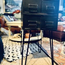 Custom Made Card File End Tables