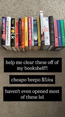 Assorted books!