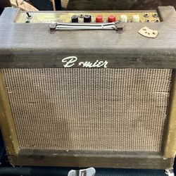 1960s Multivox Premier 120 2 Channel 1x12" Guitar Combo Amp with Tremolo 