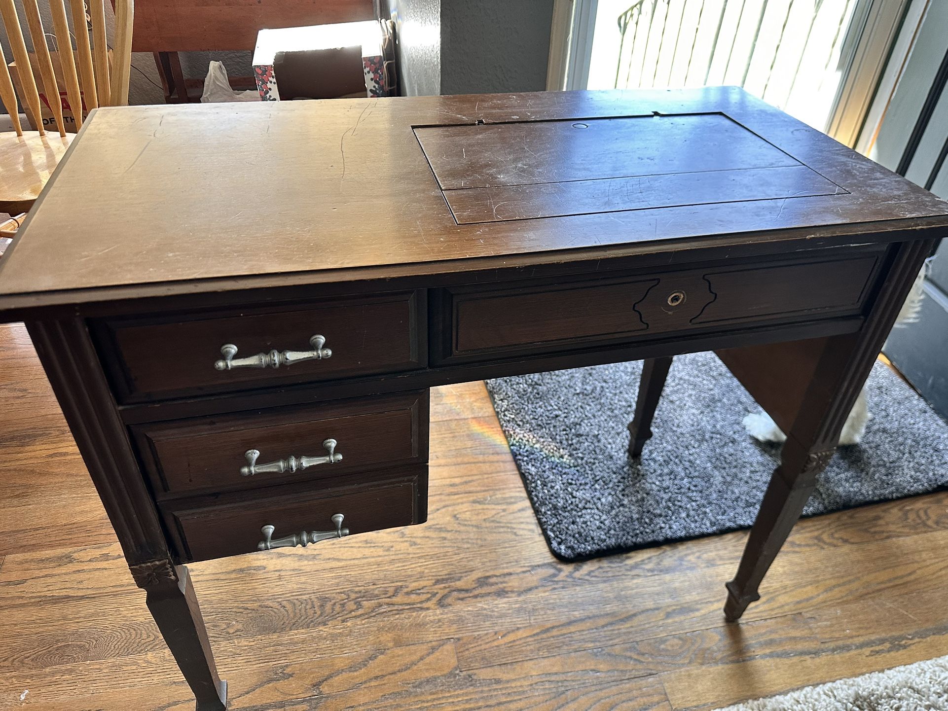Antique Sewing Desk