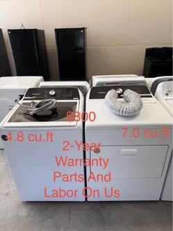 Washer And Dryer Whirlpool  2 in1 Removable Agitator