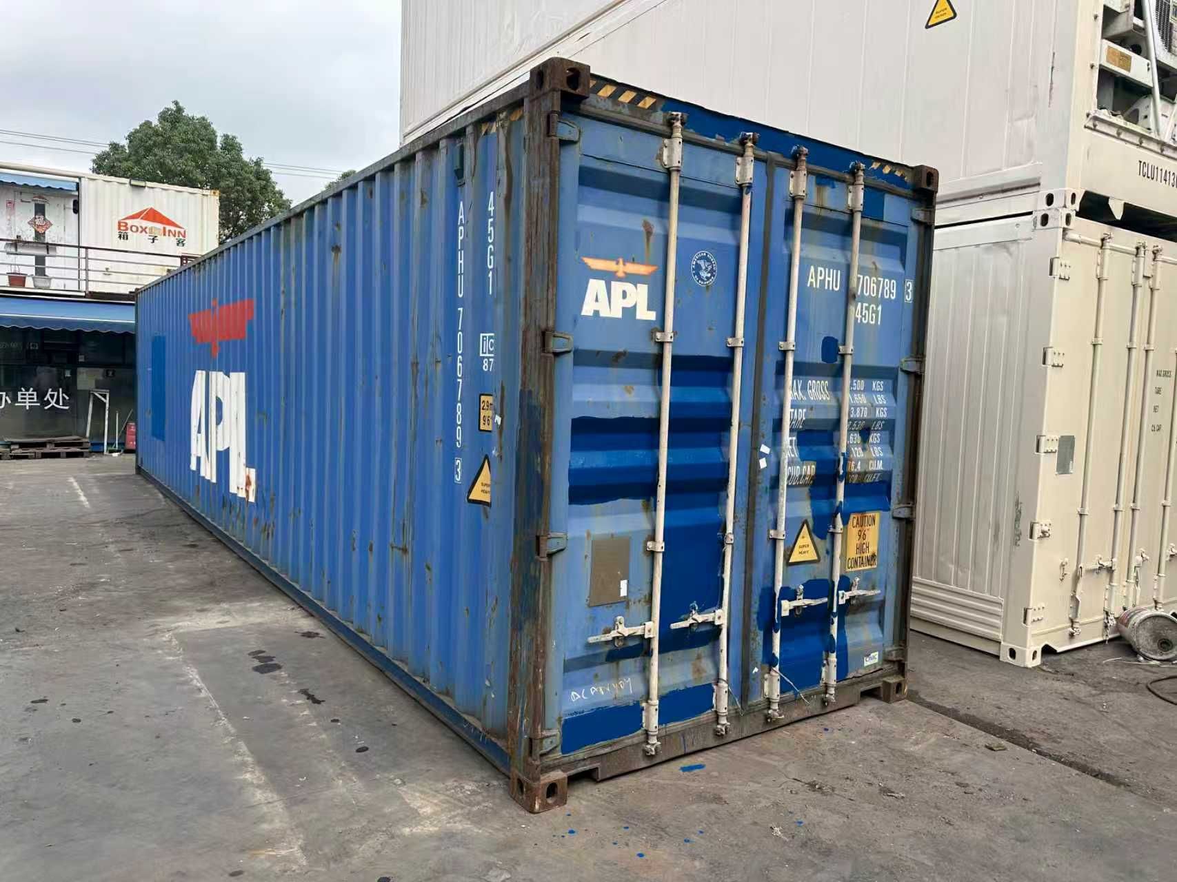 Used 40ft High Cube Cargo Container – Structurally Sound | Wind & Watertight