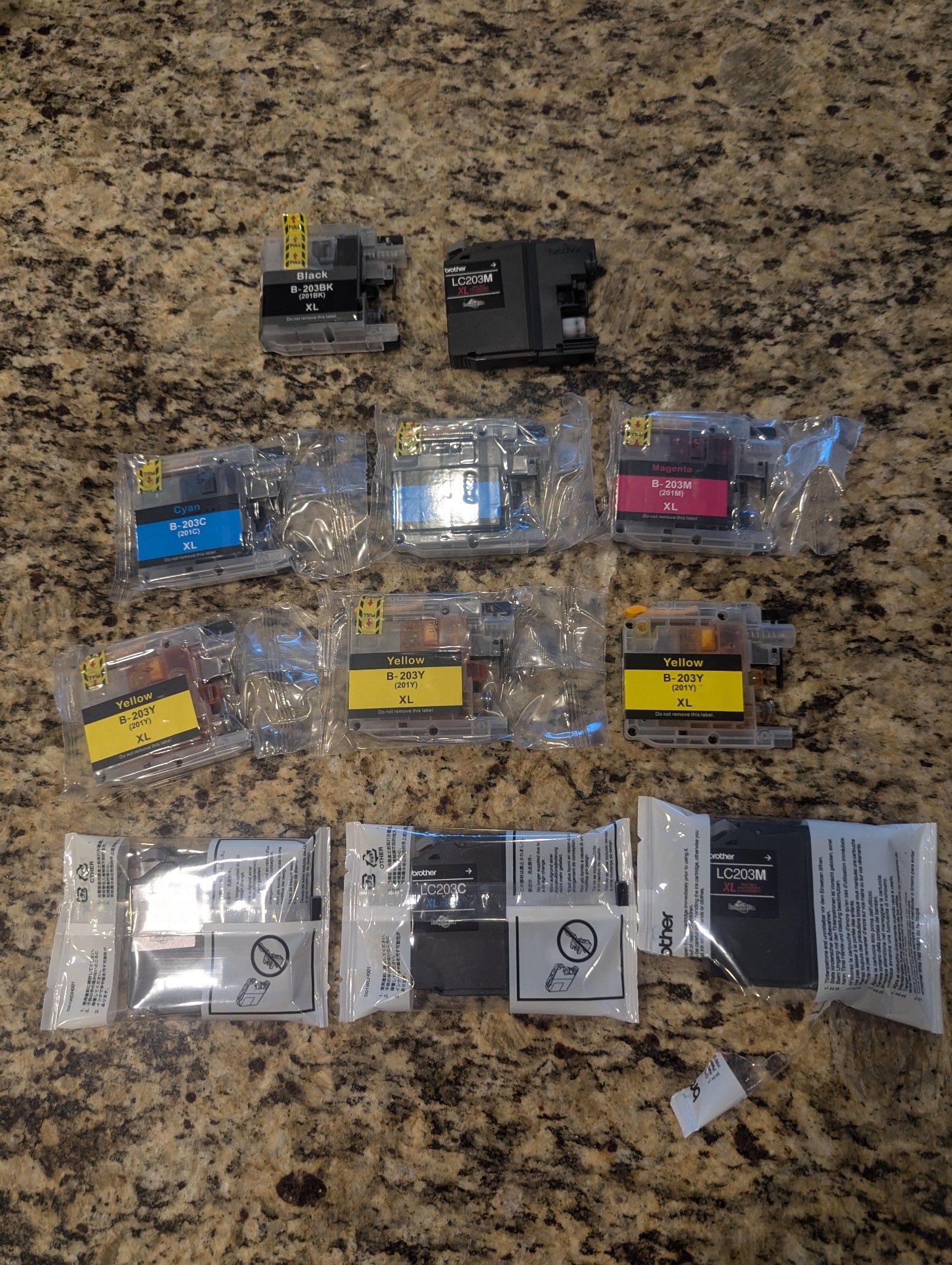 Brother & Generic Ink Cartridges for LC203 Series