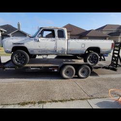81 Dodge RAM 3/4 TON LONGBED GASSER 5.9 V8