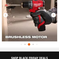 Milwaukee Drill Driver 3/8 Tool Only