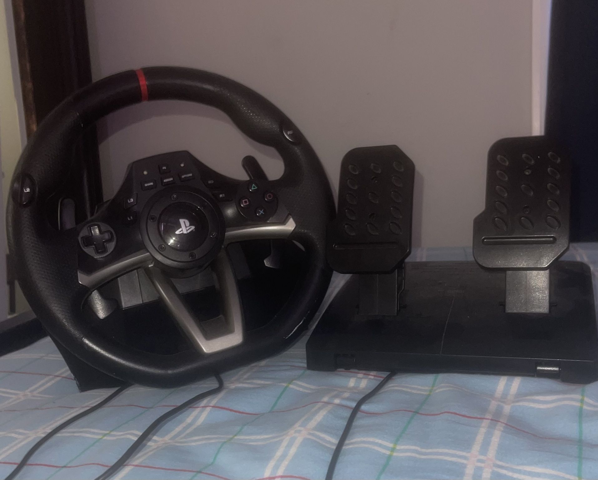 PS wheel and pedals