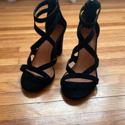 Black Heels Size 8