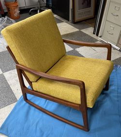 Ole Wanscher 1950’s Teak MCM Rocker OG Nice