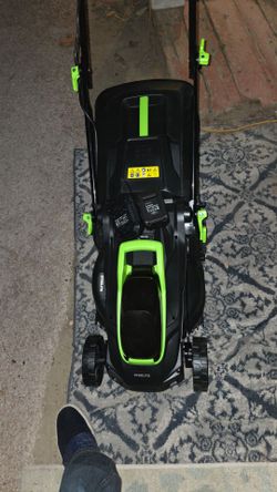 Cordless 20v lawn over new in box