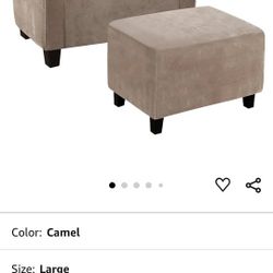 2 New Club Chair Slip Covers 