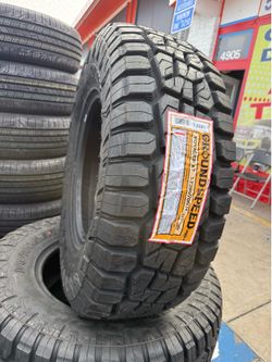 🚨🚨vendo set de llantas Lt 295 70 17 Ground seep tires