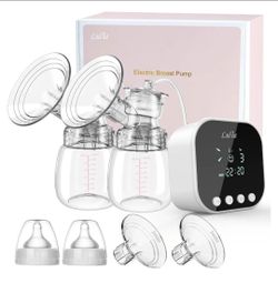 Lulia Double Electric Breast Pump, 4 Modes