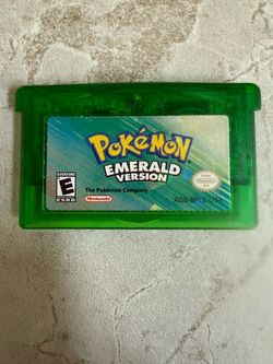 Pokemon Emerald Authentic GBA Game
