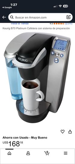 Keurig B70 Platinum Cafetera