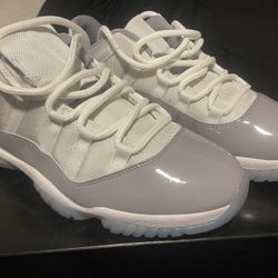 Jordan 11s low Cement grey