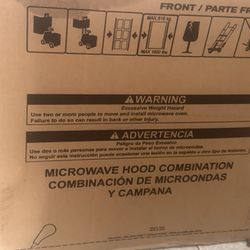 Microwave Hood Combination 