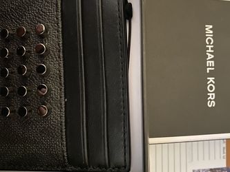 Michael Kors Jet Set Studded Credit Card Case