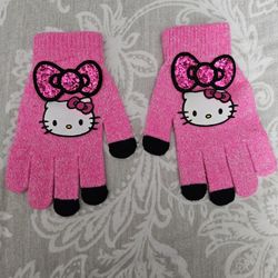 Hello Kitty Gloves (Size 4-14 Girls)