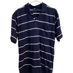 John Ashford Men’s Polo Shirt, Size Medium 