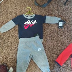 Brand New Nike Two-piece Sweat Suit