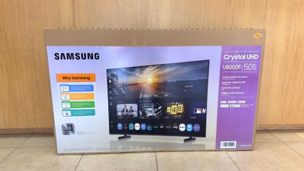 SAMSUNG 50” CRYSTAL UHD U8000F SMART TV