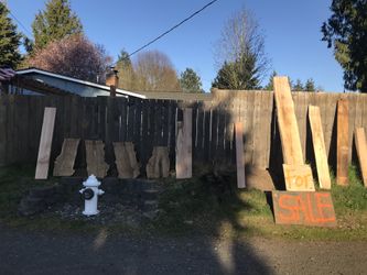 Live edge slabs