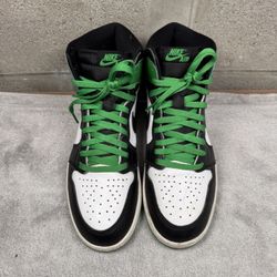 Size 10.5 - Air Jordan 1 ‘lucky Green’ With Box 