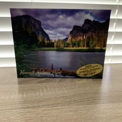 500+ Piece Puzzle - Yosemite National Park - Valley View - w/ Reference Poster