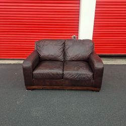 Leather Loveseat- Ashley Furniture Delivery 