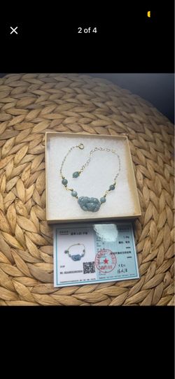 Grade A Jade Pixiu Bracelet