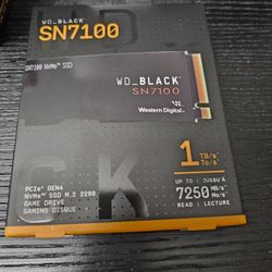 WD_Black SN7100 1TB NVMe SSD 7,300 MB/S